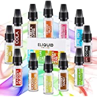 12 x 10ML Set E-L¨ªquido para Cigarrillos Electr¨®nicos- E Liquido Vaper 50VG-50PG sin Nicotina ni Tabaco- Extracci¨®n…